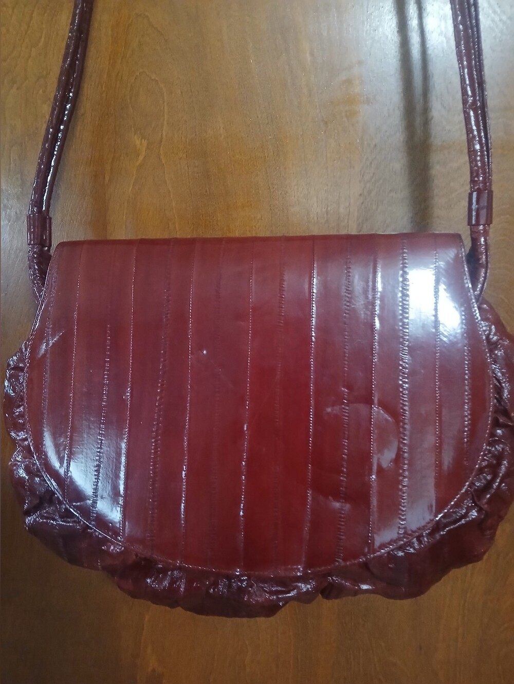Eelskin Vintage Shoulder Bag